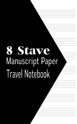 Download 8 Stave Manuscript Paper Travel Notebook: 144 Pages -  file in PDF