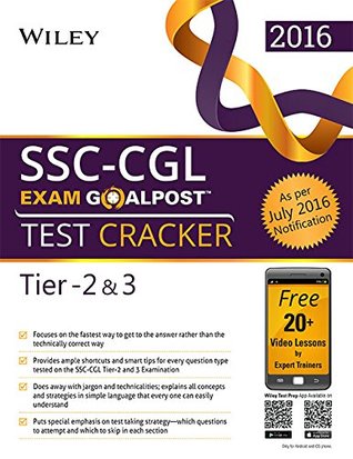 Download Wiley's SSC-CGL Exam Goalpost Test Cracker, Tier-2 & 3 - DT Editorial Services file in PDF