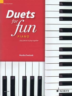 Read Online Duets for Fun: Piano: Easy Pieces to Play Together - One Piano, Four Hands - Hal Leonard Publishing Company | PDF