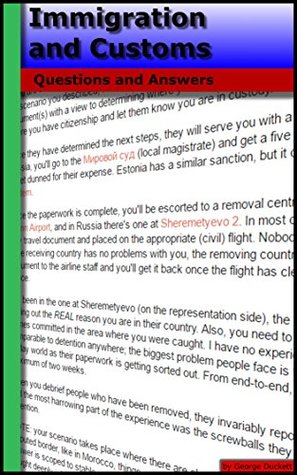 Read Online Immigration and Customs: Questions and Answers - George Duckett | PDF