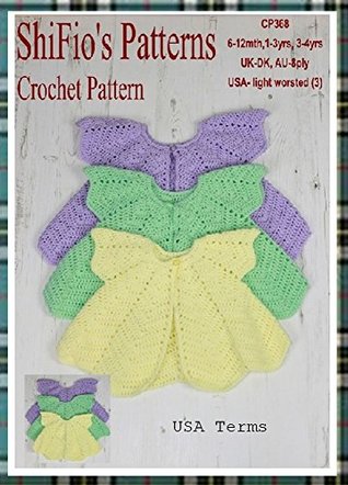 Read Crochet Pattern - CP368 – childs baby angel top - sizes - 6-12mths, 1-3yrs, 3-4yrs - USA Terminology - ShiFio's Patterns file in PDF