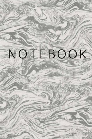 Download Notebook: Gray and White Marble Unlined Notebook - Blank Journal (6 x 9 inches) - 100 pages, Glossy Cover -  file in PDF