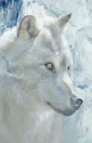 Download White Lone Wolf Journal Notebook, Narrow Ruled: 100 Sheets / 200 Pages, 5.5 X 8.5 -  file in PDF