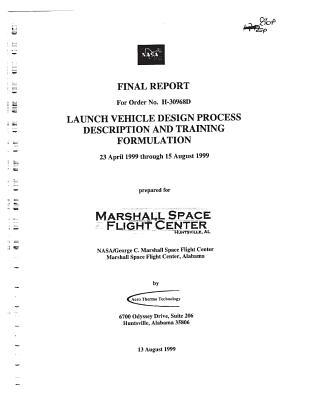 Full Download Launch Vehicle Design Process Description and Training Formulation - NASA file in PDF