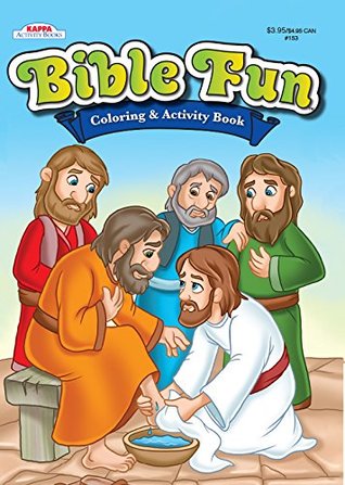 Download Bible Fun Coloring & Activity Book-Jesus washing the feet of the Apostles - Kappa Books Publishers file in PDF