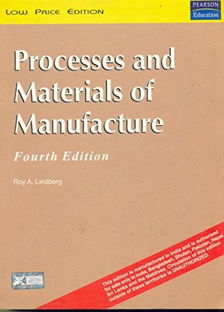 Download Processes Of Materials Of Manufacturing 4th Ed. - Lindberg file in PDF