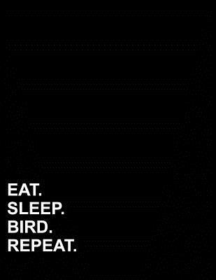 Read Online Eat Sleep Bird Repeat: Isometric Graph Paper Notebook: 1 Inch Equilateral Triangle -  | ePub