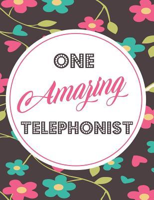Full Download One Amazing Telephonist: Blank Line Telephonist Appreciation Notebook (8.5 X 11 - 110 Blank Pages) - Lila a Crafts file in ePub