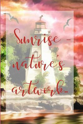 Read Online Sunrise Lighthouse: A Beautiful Cream Paged Lined Journal - Reef Coast Designs file in PDF