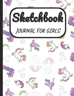 Download Sketchbook Journal for Girls: A Large Note Book for Girls of All Ages with Blank Paper for Drawing and Sketching: Artist Edition with Girly Cover - Joanna H Peterson Publishing | ePub