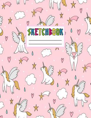Read Sketchbook: Cute Unicorn Kawaii Sketch Book for Girls, Kids, Teens, Women (Perfect for Sketching, Drawing, Doodling, Journal, Note Pad, Birthday Party Favors) - Edra Bates Press file in ePub