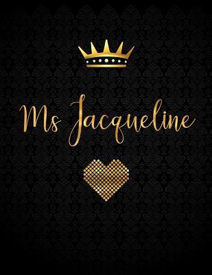 Download Ms Jacqueline: Personalized Black XL Journal with Gold Lettering, Girl Names/Initials 8.5x11, Journal Notebook with 110 Inspirational Quotes, Journals to Write In for Women - Panda Studio | PDF