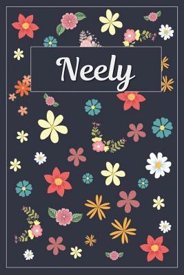 Download Neely: Lined Writing Notebook with Personalized Name 120 Pages 6x9 Flowers -  file in PDF