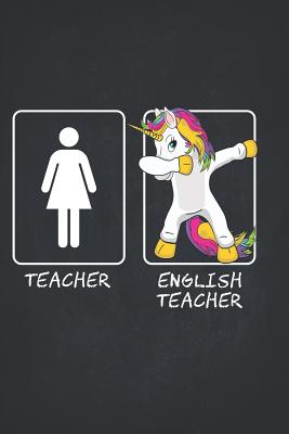 Download Unicorn Tearcher Notebooks and Journals: English Teachers Funny Dabbing Unicorn Gift Wide Ruled Composition Book College Notebook 6x9 Teaching Appreciation, Thank You, Retirement, Year End Funny Inspirational Present -  | PDF