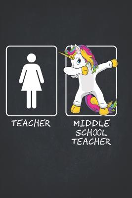 Full Download Unicorn Tearcher Notebooks and Journals: Middle School Teachers Funny Dabbing Unicorn Gift Perpetual Calendar Monthly Weekly Planner Organizer 6x9 Teaching Appreciation, Thank You, Retirement, Year End Inspirational Present -  | PDF