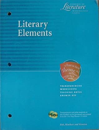 Read Online Literary Elements - Elements of Literature Introduction Course - Holt | PDF
