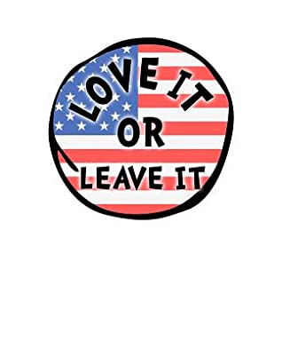 Full Download Love It Or Leave It: Pro Donald Trump Notebook With Lined College Ruled Paper For Republicans & Political Junkies. Perfect Patriotic USA Flag Notepad Journal For The Upcoming 2020 Presidential Election. MAGA! -  | PDF