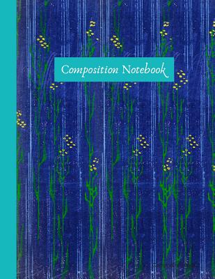 Full Download Composition Notebook: Large blank college ruled with Japanese art cover -  | ePub