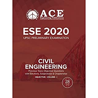 Download ESE-2020 Civil Engineering Previous Objective Questions With Solutions, Subjectwise & Chapterwise, Objective Volume 1 - By Subject Experts of the ACE Engineering Academy file in PDF