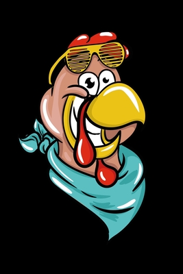 Full Download Party Turkey: 6x9 Ruled Notebook, Journal, Daily Diary, Organizer, Planner - Nicolasd D file in ePub