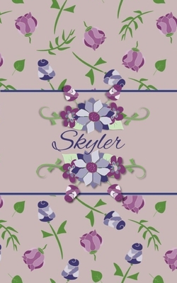 Read Skyler: Small Personalized Journal for Women and Girls - Pretty Purple Days Press file in ePub