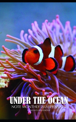 Read Under the Ocean Note Monthly 2020 Planner 12 Month Calendar -  | PDF