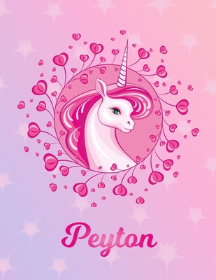 Read Online Peyton: Unicorn Sheet Music Note Manuscript Notebook Paper Magical Horse Personalized Letter P Initial Custom First Name Cover Musician Composer Instrument Composition Book 12 Staves a Page Staff Line Notepad Notation Guide Compose Write Songs - Unicornmusic Publications | ePub