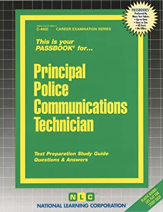 Download Principal Police Communications Technician: Passbooks Study Guide - Jack Rudman file in ePub
